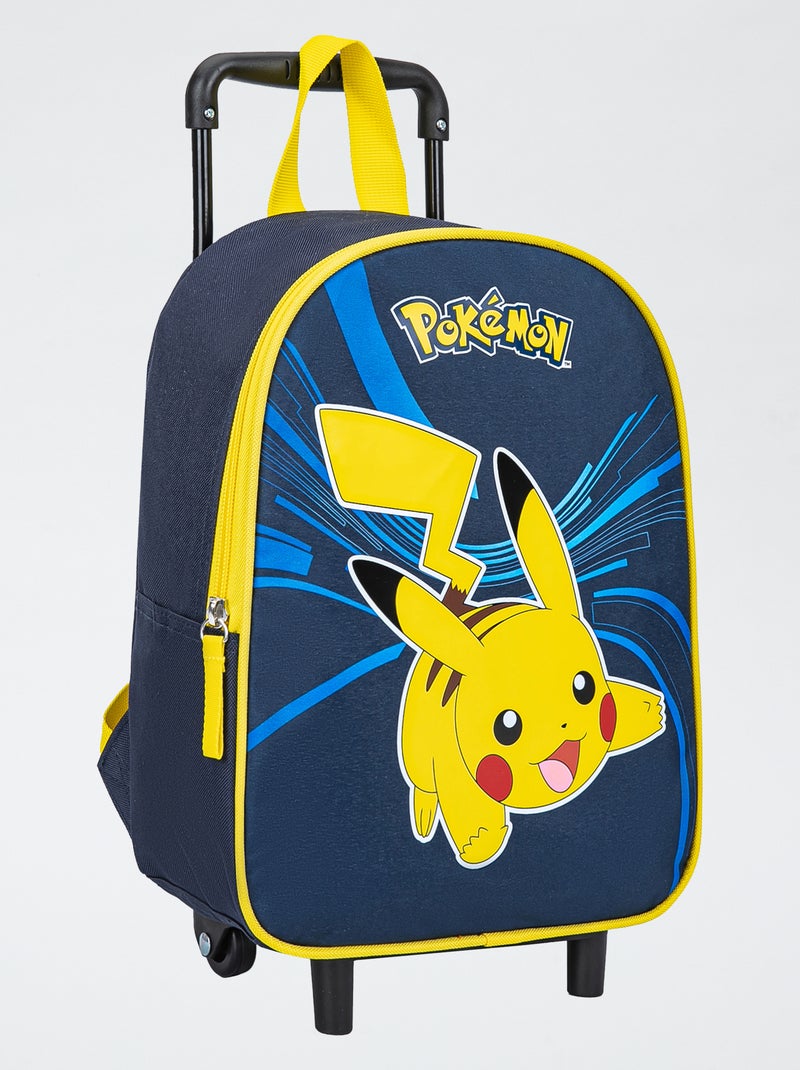 Mochila con ruedas 'Pokémon' azul - Kiabi