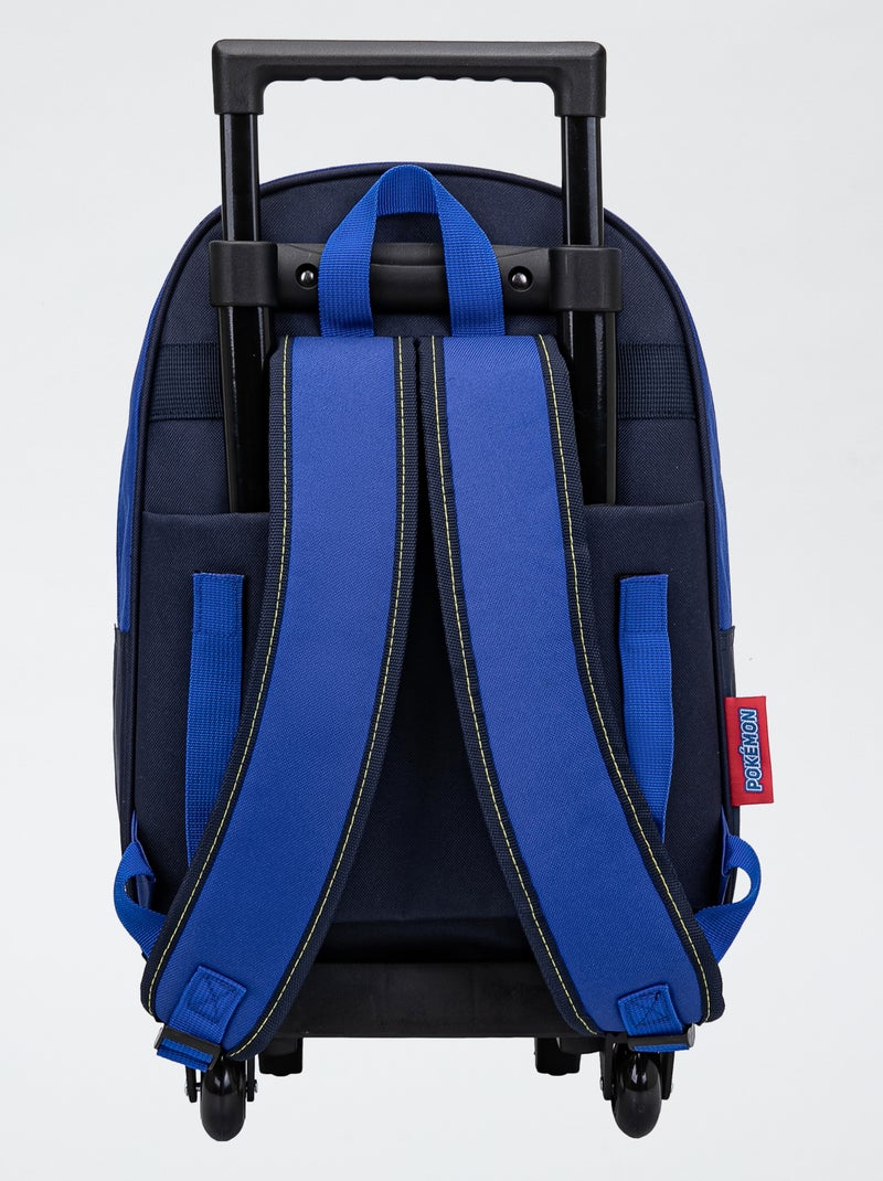 Mochila con ruedas 'Pokémon' azul - Kiabi