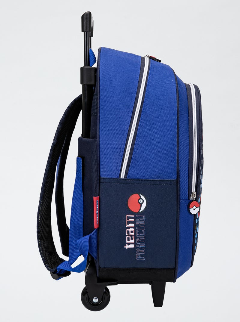 Mochila con ruedas 'Pokémon' azul - Kiabi