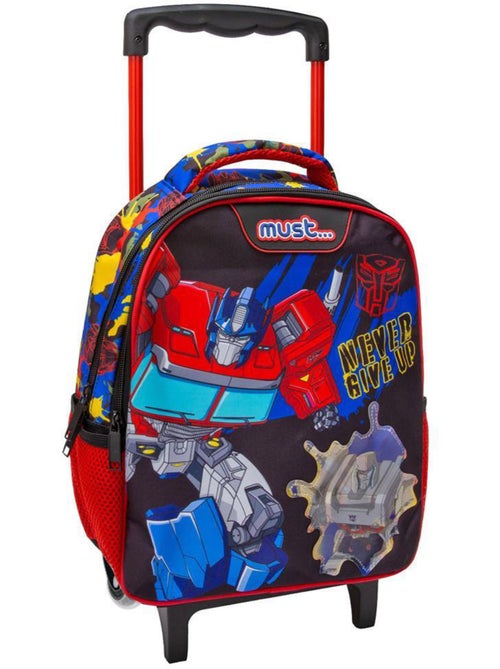 Mochila con ruedas preescolar transformers epic play asa telescópica y ruedas - Kiabi Mochila con ruedas preescolar transformers epic play asa telescópica y ruedas - Kiabi
