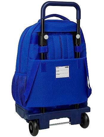 Mochila con ruedas real madrid 45 cm estampada asa telescópica 22 l
