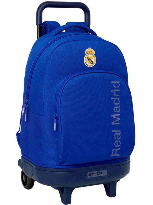 Mochila con ruedas real madrid 45 cm estampada asa telescópica 22 l - Kiabi Mochila con ruedas real madrid 45 cm estampada asa telescópica 22 l - Kiabi