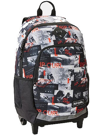 Mochila con ruedas rip curl ozone 49 cm - con compartimento para portátil