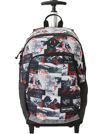 Mochila con ruedas rip curl ozone 49 cm - con compartimento para portátil