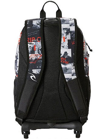 Mochila con ruedas rip curl ozone 49 cm - con compartimento para portátil
