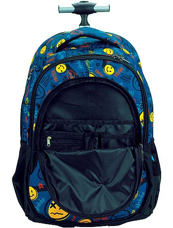 Mochila con ruedas – smiley back me up all over 2 compartimentos – 48 cm – cmp