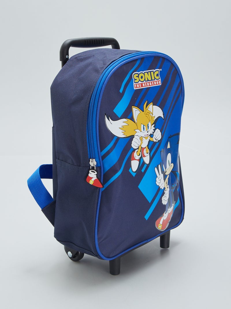 Mochila con ruedas 'Sonic' azul - Kiabi