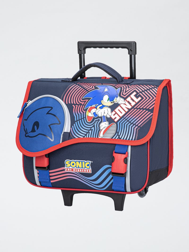 Mochila con ruedas 'Sonic' Azul - Kiabi