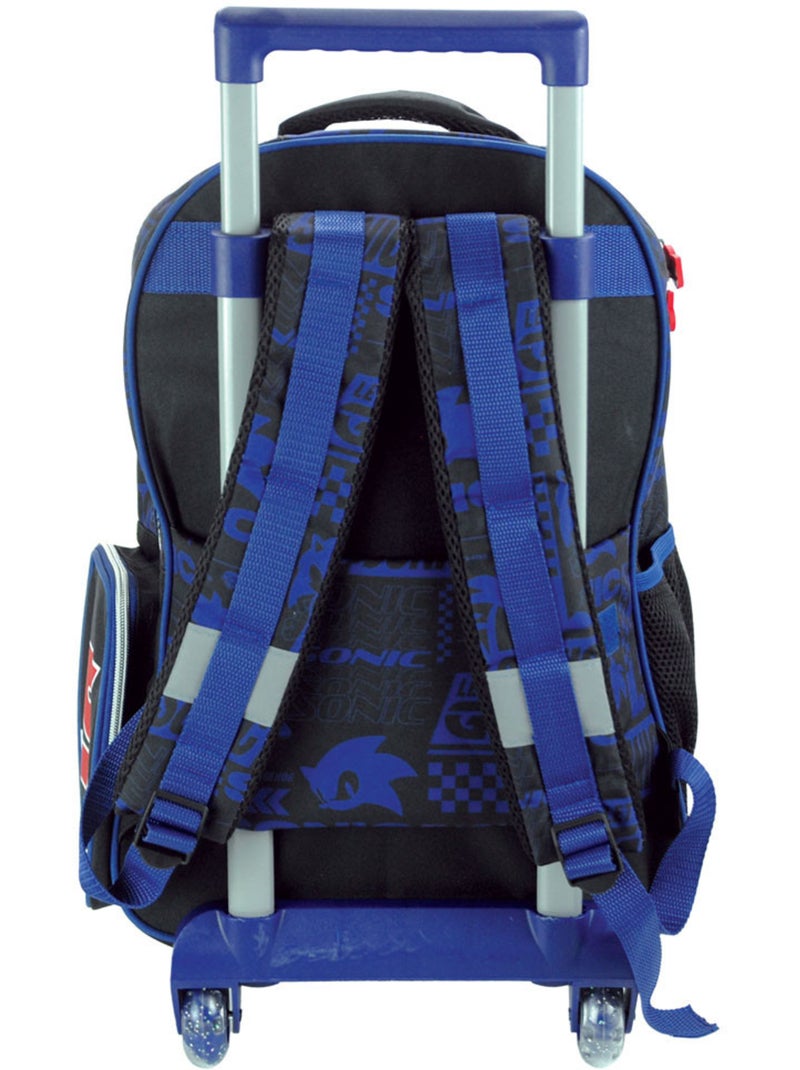 Mochila con ruedas sonic – classic let's go trolley – 46 cm Multicolor - Kiabi