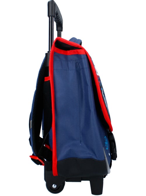 Mochila con ruedas spider-man diseño de lona 38 cm asa telescópica - Kiabi Mochila con ruedas spider-man diseño de lona 38 cm asa telescópica - Kiabi