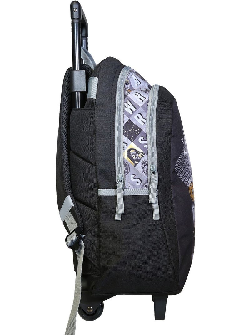 Mochila con ruedas star wars – 45 cm Negro - Kiabi