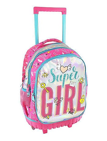Mochila con ruedas super girl must 45 cm trolley