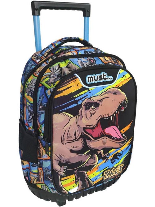 Mochila con ruedas t-rex estampado textil - Kiabi Mochila con ruedas t-rex estampado textil - Kiabi