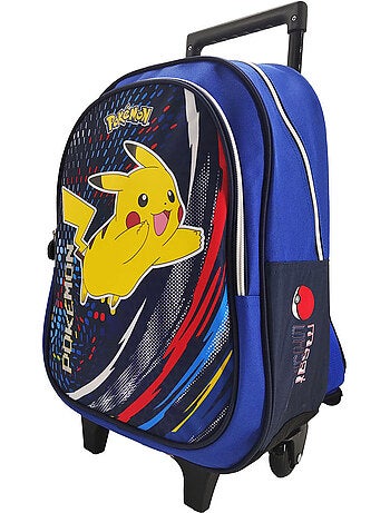 Mochila con ruedas team pikachu pokémon 42 cm