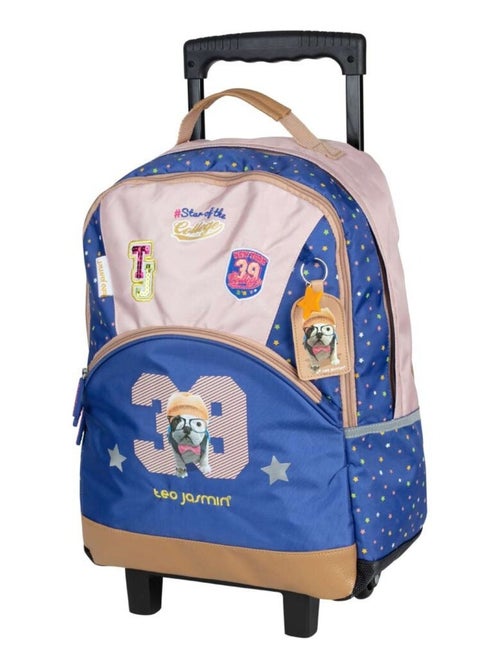 Mochila con ruedas teo jasmin 43 cm de alta gama (instituto) - Kiabi Mochila con ruedas teo jasmin 43 cm de alta gama (instituto) - Kiabi