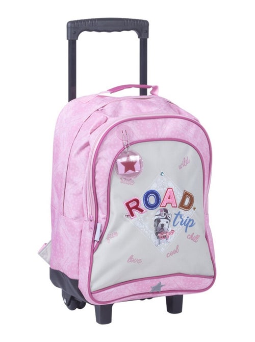 Mochila con ruedas teo jasmin 43 cm gama alta (racing) - Kiabi Mochila con ruedas teo jasmin 43 cm gama alta (racing) - Kiabi