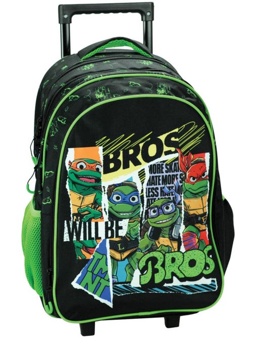Mochila con ruedas tortuga ninja bros 46 cm - 2 compartimentos - Kiabi Mochila con ruedas tortuga ninja bros 46 cm - 2 compartimentos - Kiabi