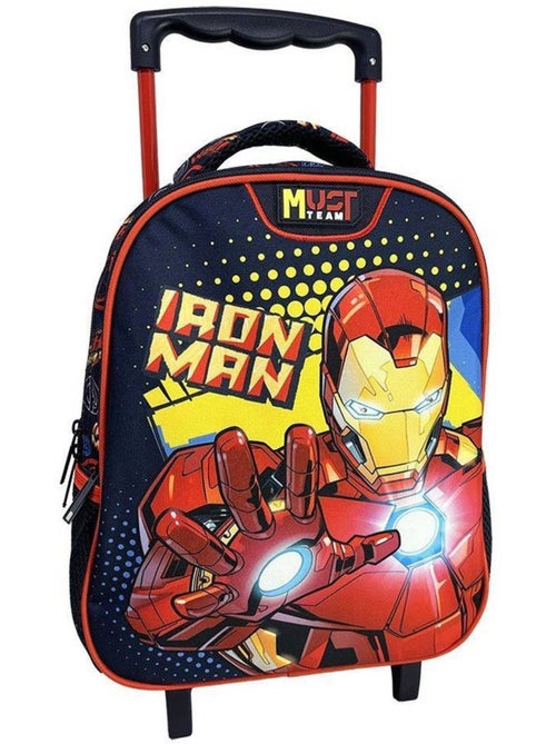 Mochila con ruedas vengadores iron man 31 cm - trolley infantil - Kiabi Mochila con ruedas vengadores iron man 31 cm - trolley infantil - Kiabi