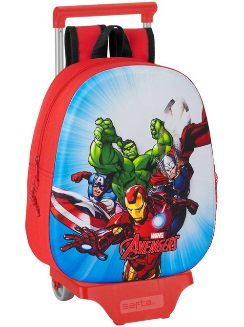Mochila con ruedas vengadores modelo 705 de poliéster para infantil - Kiabi Mochila con ruedas vengadores modelo 705 de poliéster para infantil - Kiabi