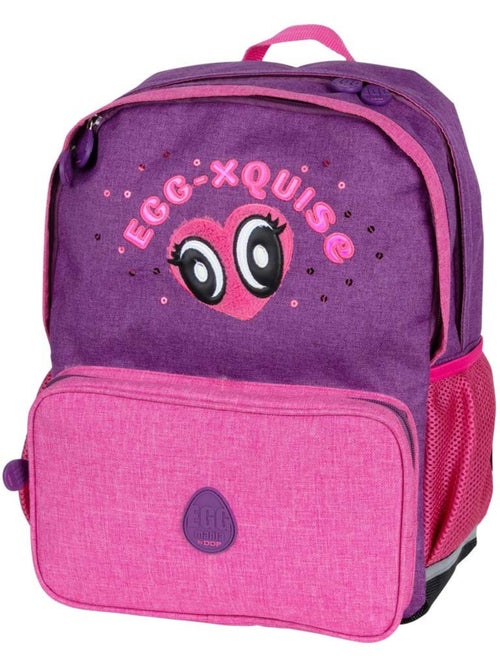 Mochila ddp eggmania 41 cm 2 compartimentos con bolsillos de malla - Kiabi Mochila ddp eggmania 41 cm 2 compartimentos con bolsillos de malla - Kiabi