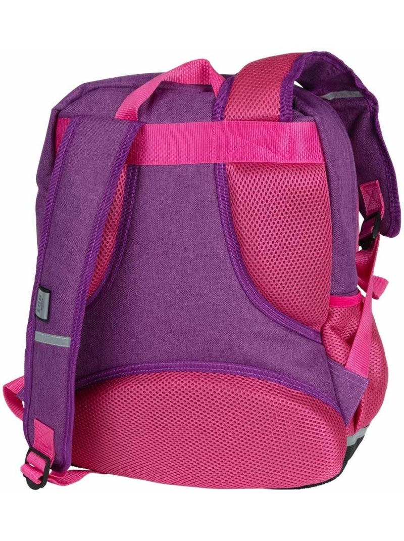 Mochila ddp eggmania 41 cm 2 compartimentos con bolsillos de malla Rosa - Kiabi
