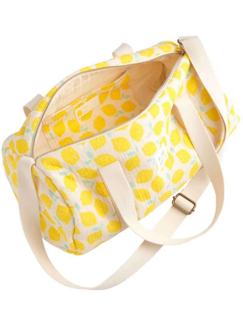 Mochila de algodón para - SAUTHON Amarillo - Kiabi