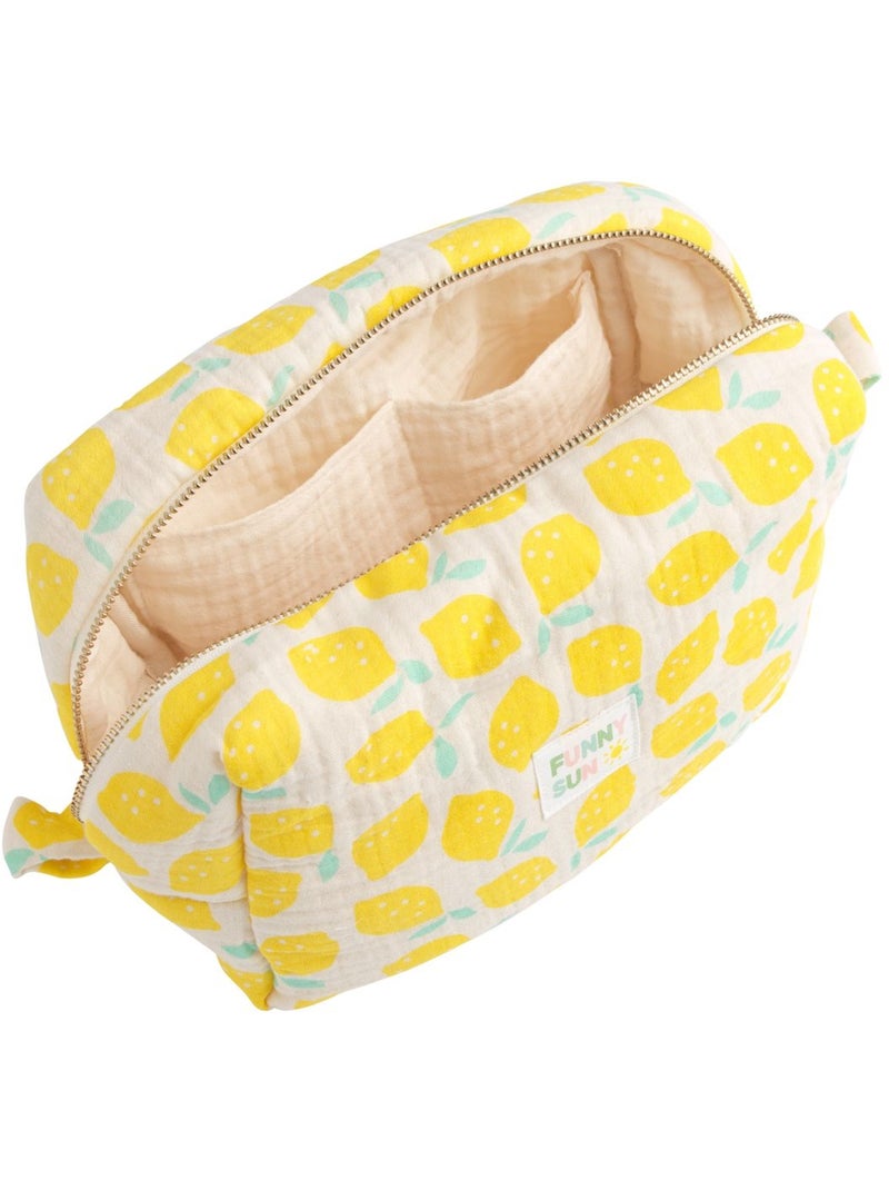 Mochila de algodón para - SAUTHON Amarillo - Kiabi