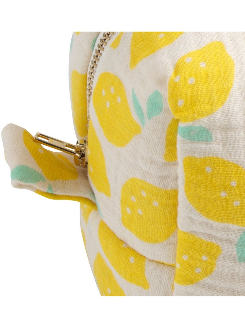 Mochila de algodón para - SAUTHON Amarillo - Kiabi