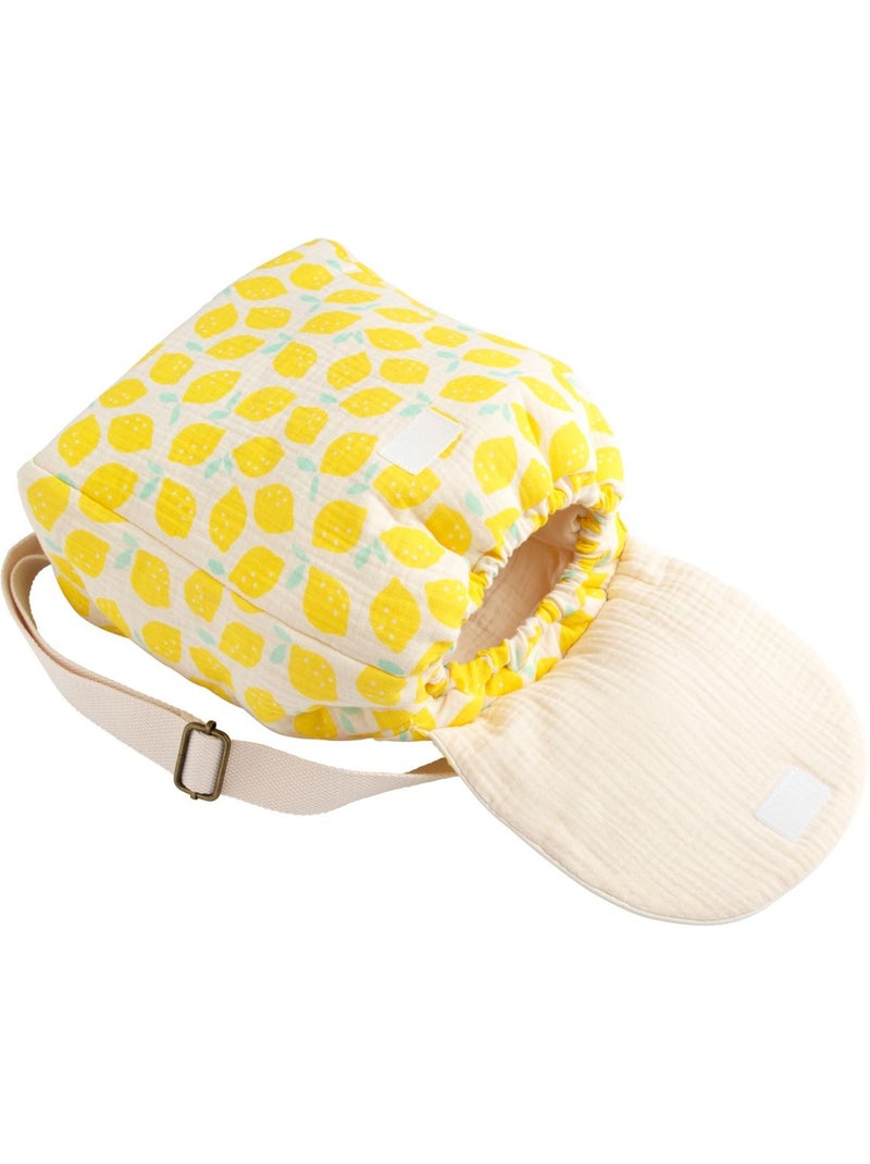 Mochila de algodón para - SAUTHON Amarillo - Kiabi