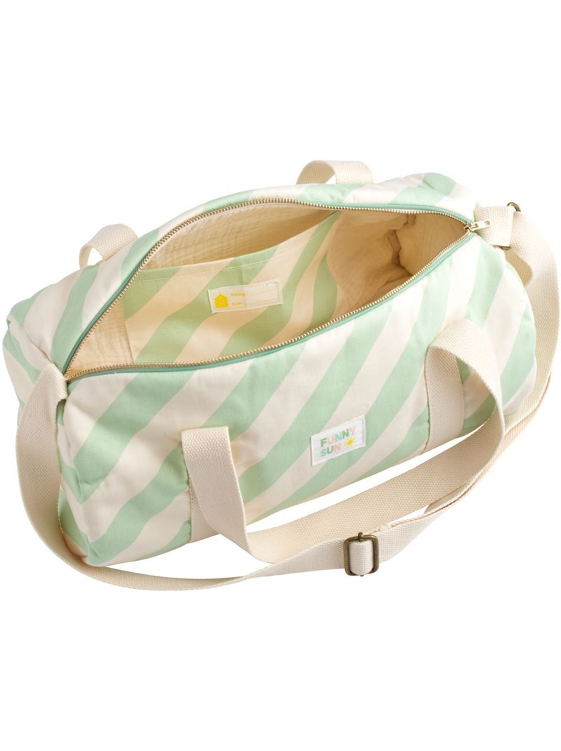 Mochila de algodón para - SAUTHON Verde - Kiabi