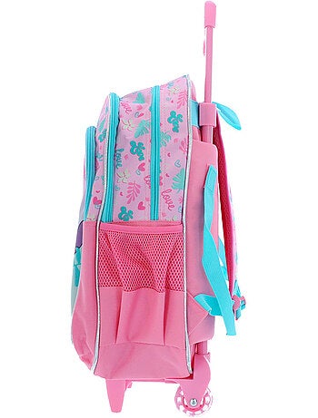 Mochila de cabina con ruedas lilo y stitch 48 cm 2 compartimentos