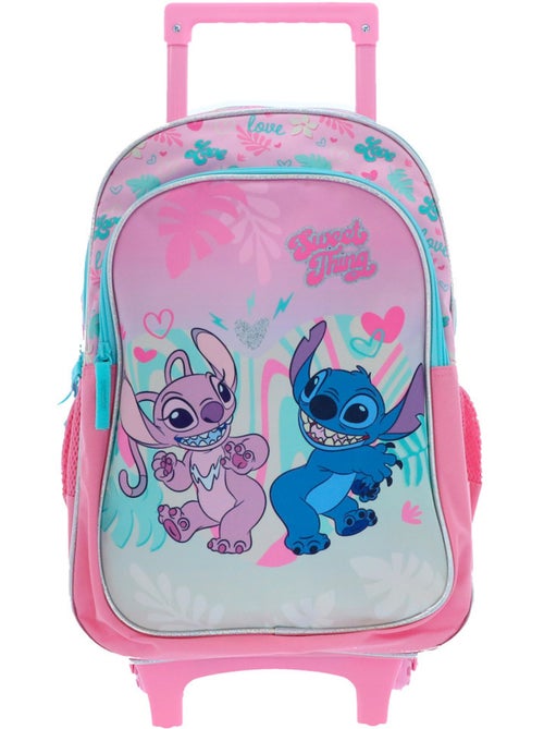 Mochila de cabina con ruedas lilo y stitch 48 cm 2 compartimentos - Kiabi