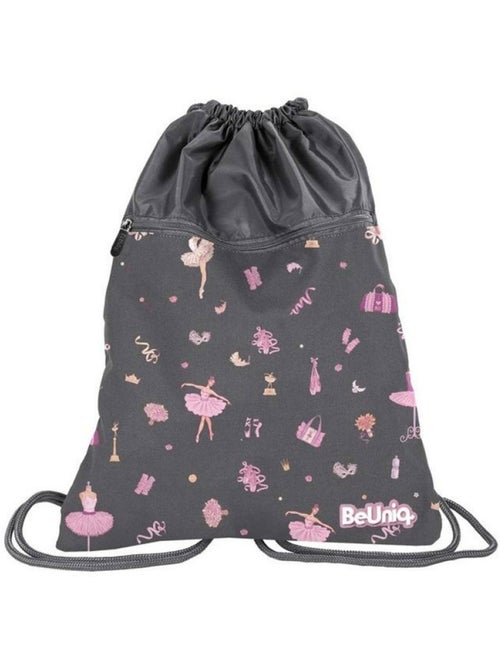 Mochila de cordón 45 cm danza 1 bolsillo con cremallera cmp - Kiabi