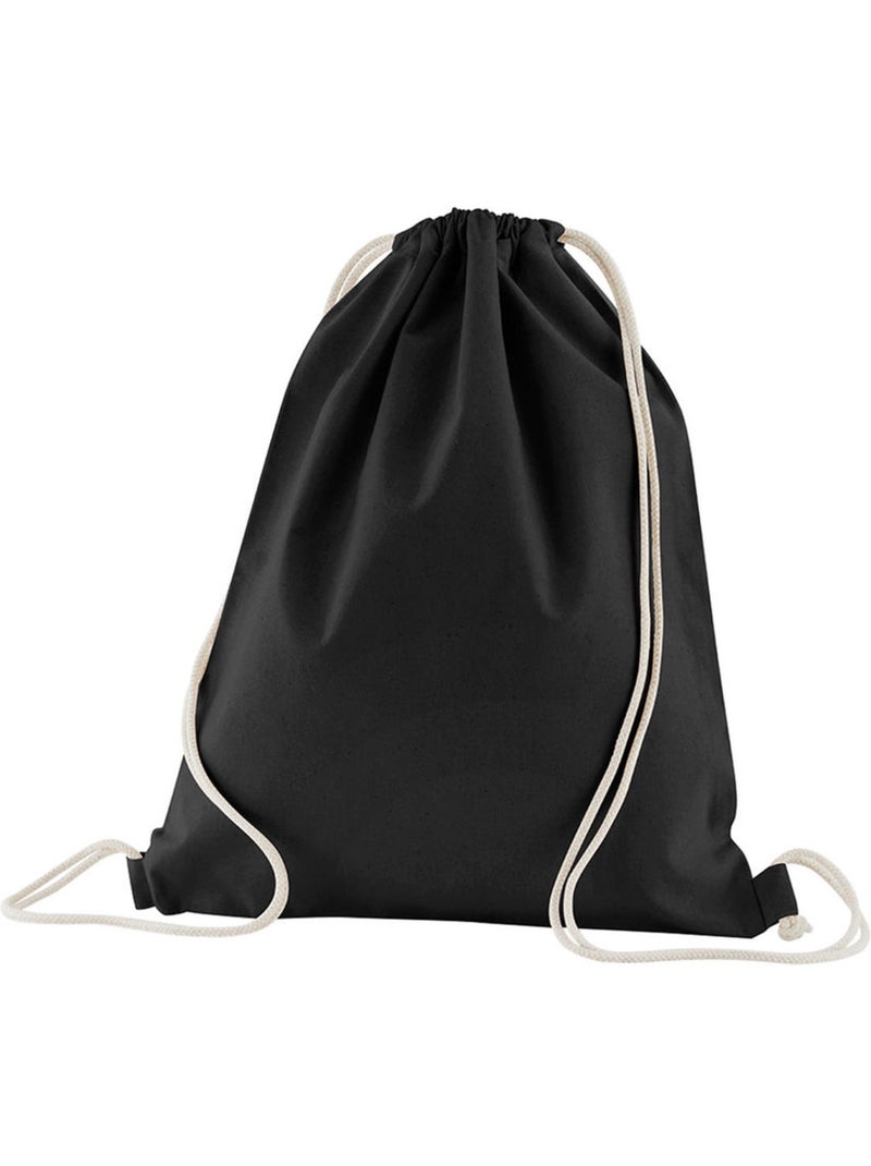Mochila de cuerdas de algodón orgánico 12 l - westford mill Negro - Kiabi