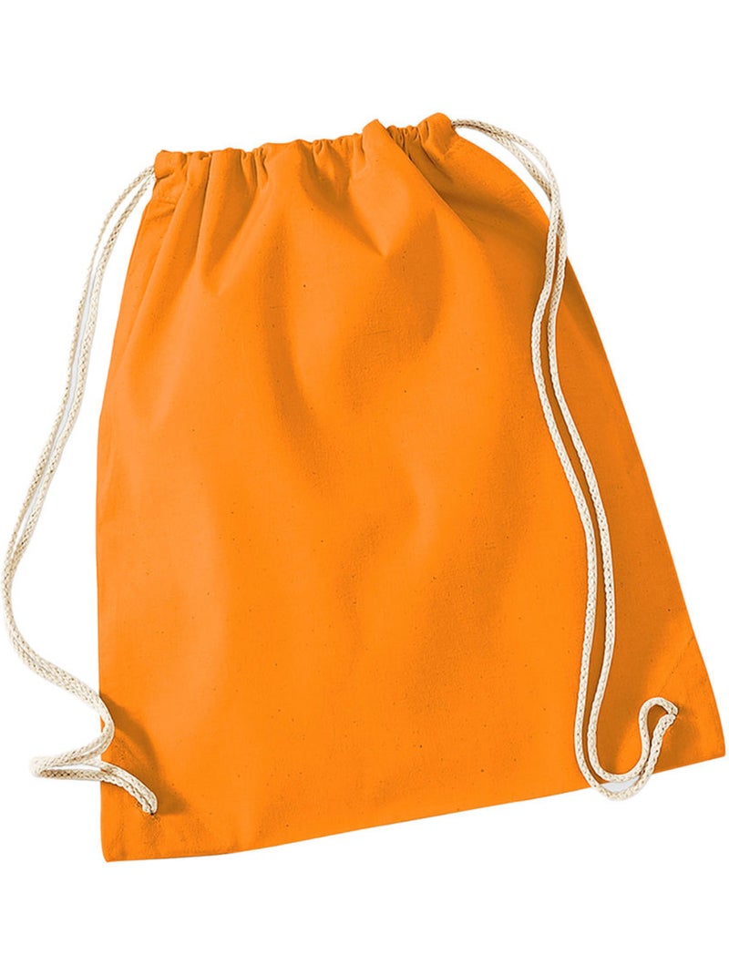 Mochila de cuerdas diseño lisos de algodón - westford mill Naranja - Kiabi