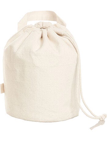 Mochila de cuerdas diseño lisos de algodón orgánico - halfar