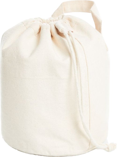 Mochila de cuerdas diseño lisos de algodón orgánico - halfar - Kiabi