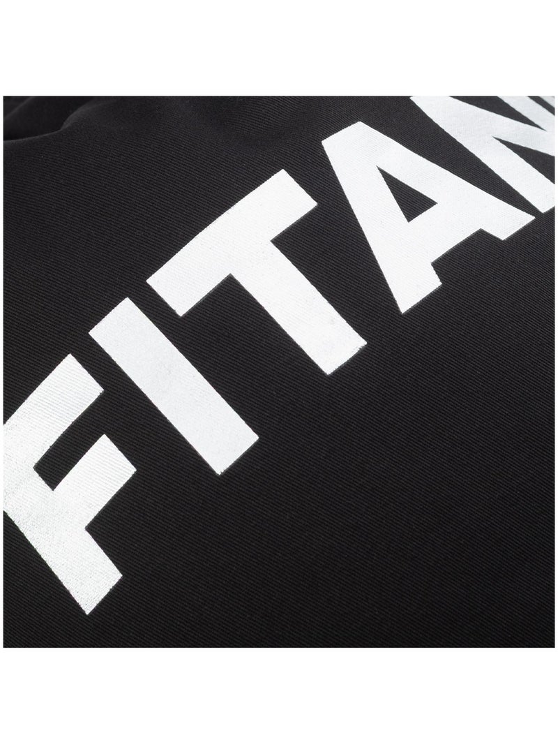 Mochila de cuerdas diseño logotipo stepstow - fitanu Negro Plateado - Kiabi