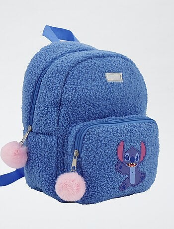 Mochila de efecto borreguito 'Stitch'