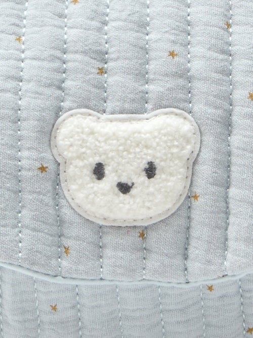 Mochila de gasa de algodón con estampado - Kiabi