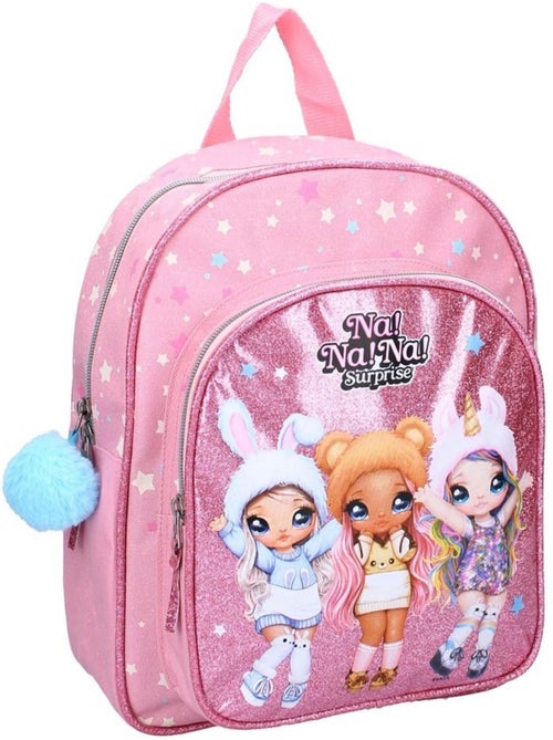 Mochila de infantil chic na! Na! Na! Surprise 31 cm con cremallera - Kiabi
