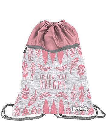 Mochila deportiva de cordón 45 cm beuniq – follow your dreams