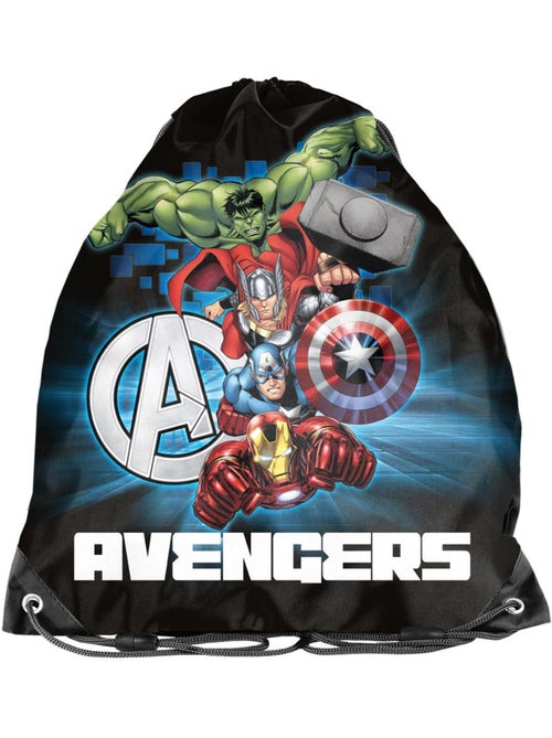 Mochila deportiva de cordón los vengadores 38 x 34 cm – avengers - Kiabi
