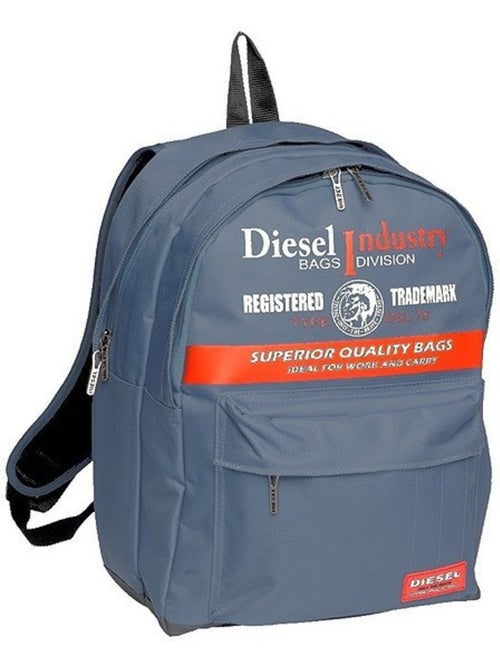 Mochila diesel gris 45 cm – 2 compartimentos alta gama - Kiabi Mochila diesel gris 45 cm – 2 compartimentos alta gama - Kiabi