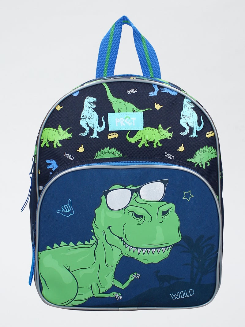 Mochila dinosaurio azul - Kiabi
