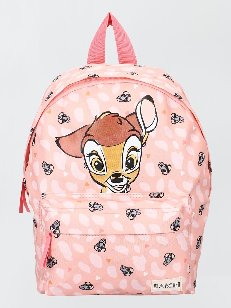 exprimir Mensajero como resultado Mochila 'Disney' 'Bambi' - ROSA - Kiabi - 15.00€