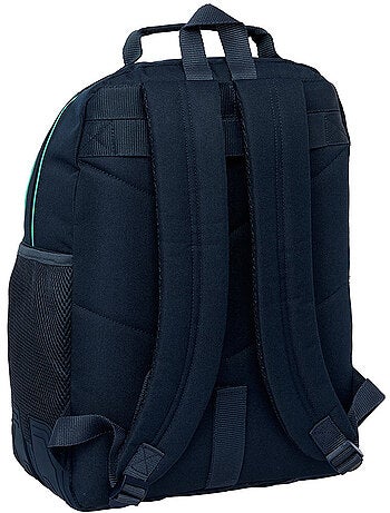 Mochila doble real madrid poliéster 2 compartimentos 42 x 32 x 15 cm