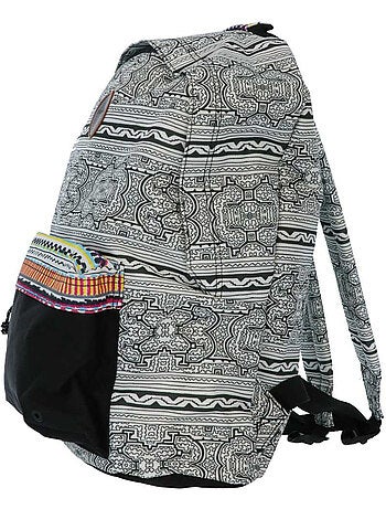 Mochila dome 42 cm rip curl motivo gráfico tribal negro
