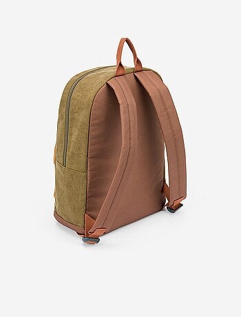 Mochila efecto terciopelo
