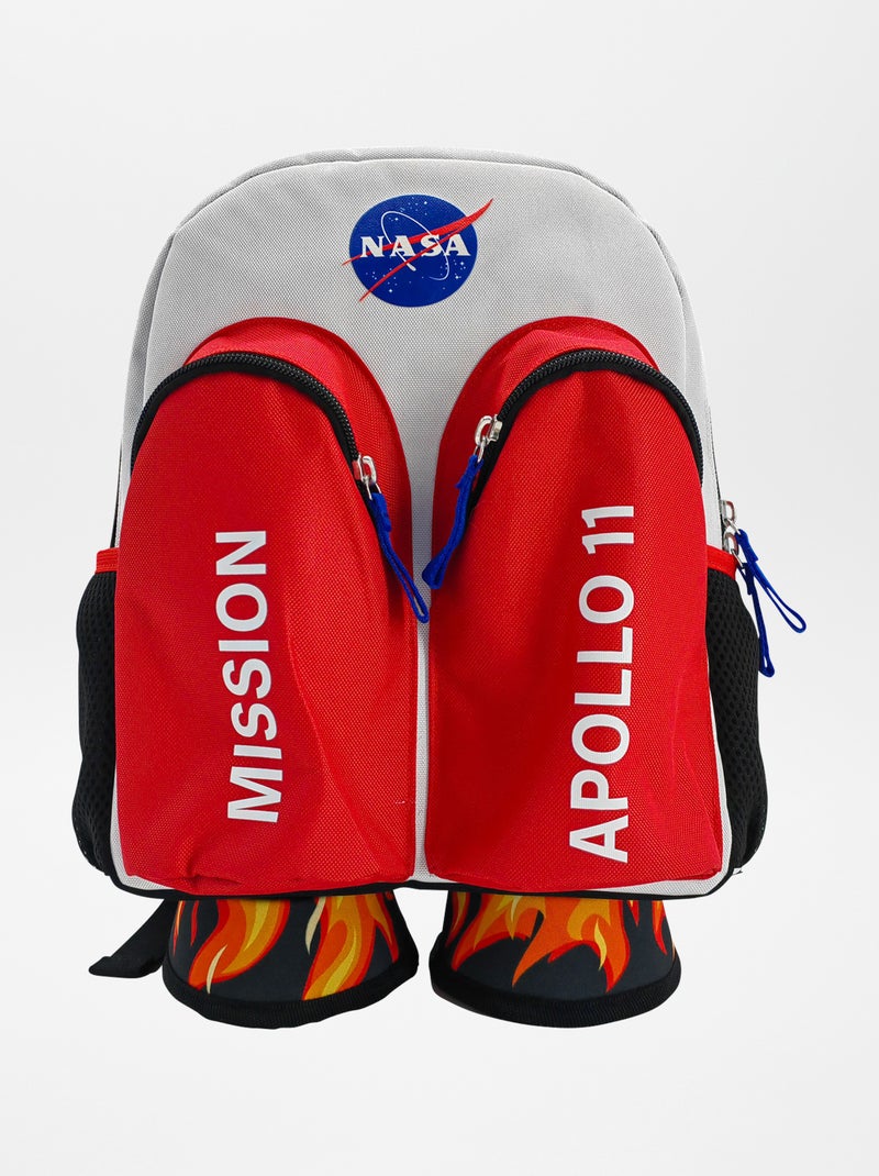 Mochila en forma de cohete 'Nasa' blanco - Kiabi